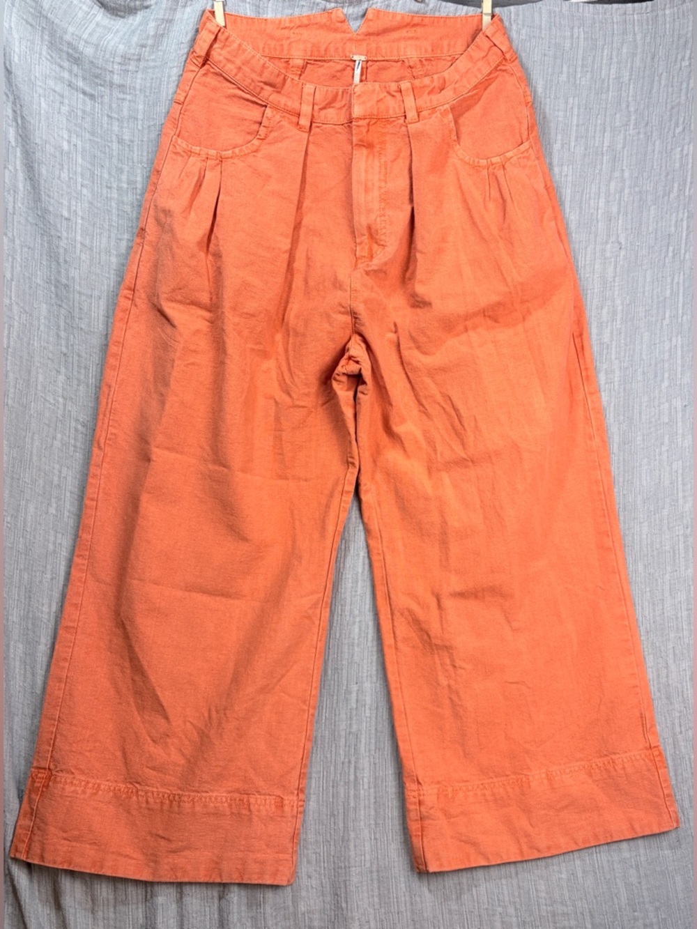 Free People Sweet Talk Chino Pants in Red Mango